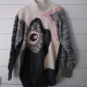 VTG Betty Barclay 80s Tunic Sweater M